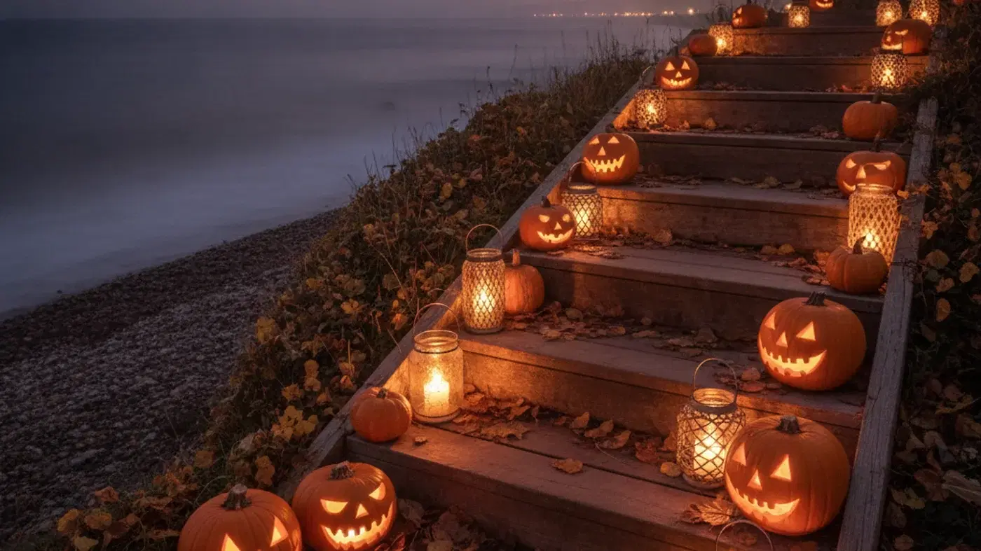 Halloween in North Shields